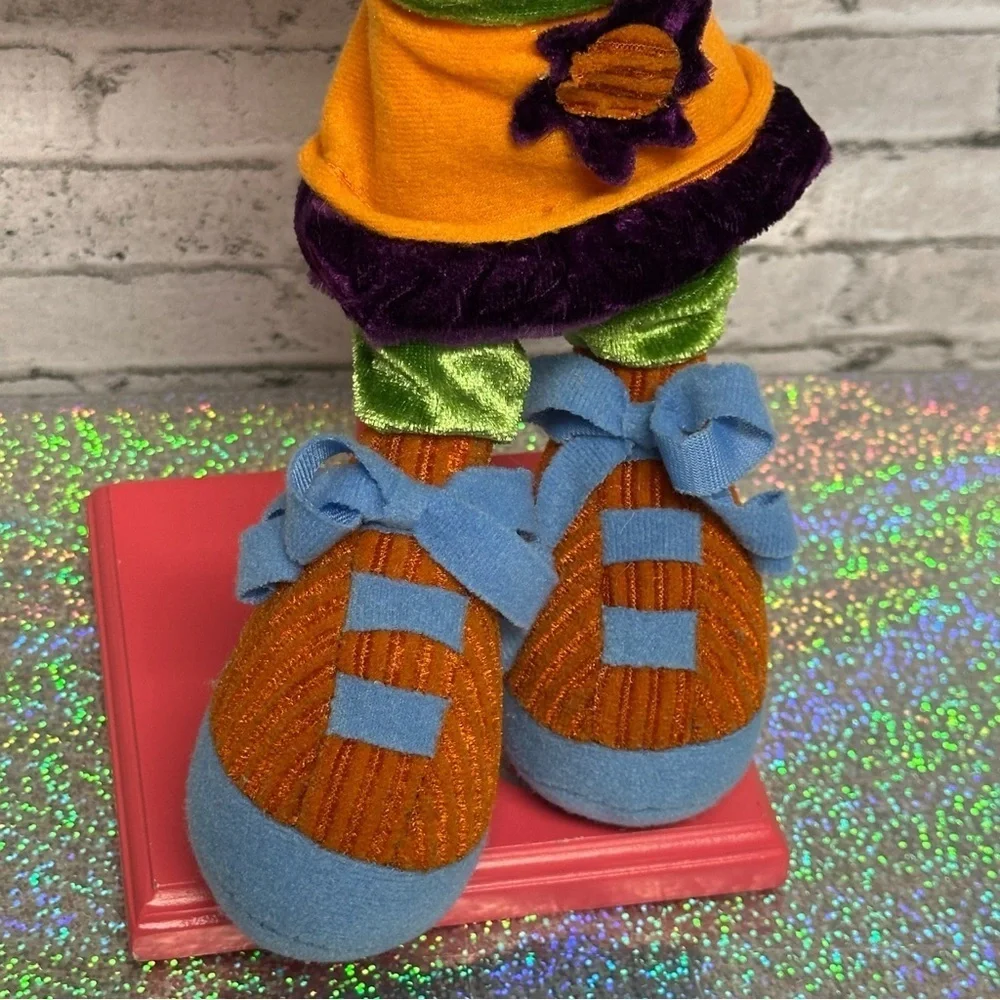 Dan Dee Collectors Choice Cloth Stuffed Rag Doll Decor Autumn Fall Scarecrow 14